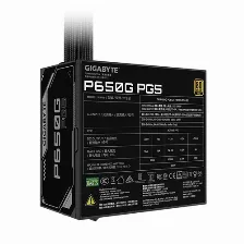 Fuente De Poder Gigabyte P650g Pcie 5.1 650 W, Atx 3.1, 80 Plus Gold, Non-modular